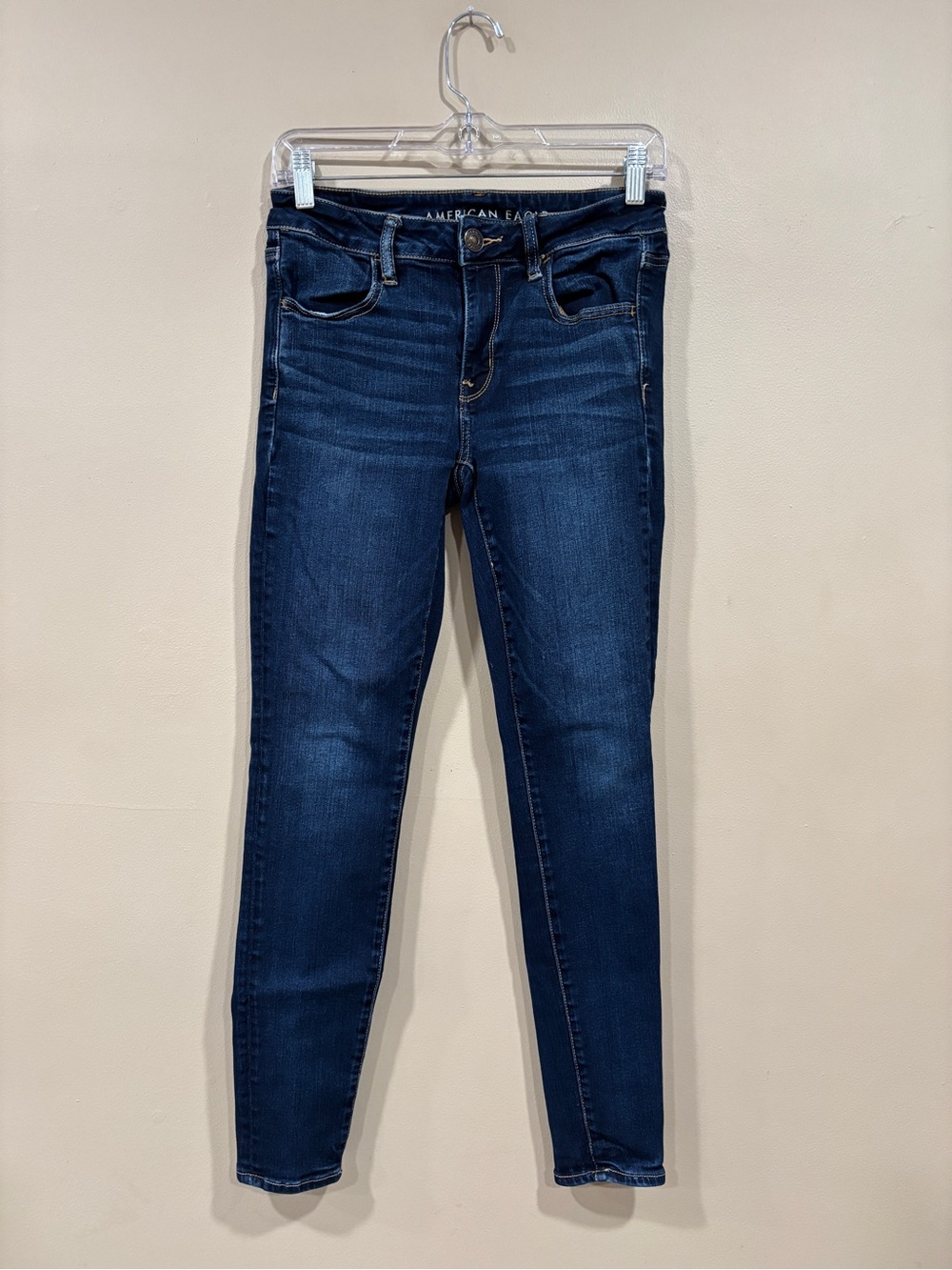 American Eagle Women’s Jeans Blue Jegging Dark Wash Denim Pants Size 8